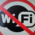 Stop wifi